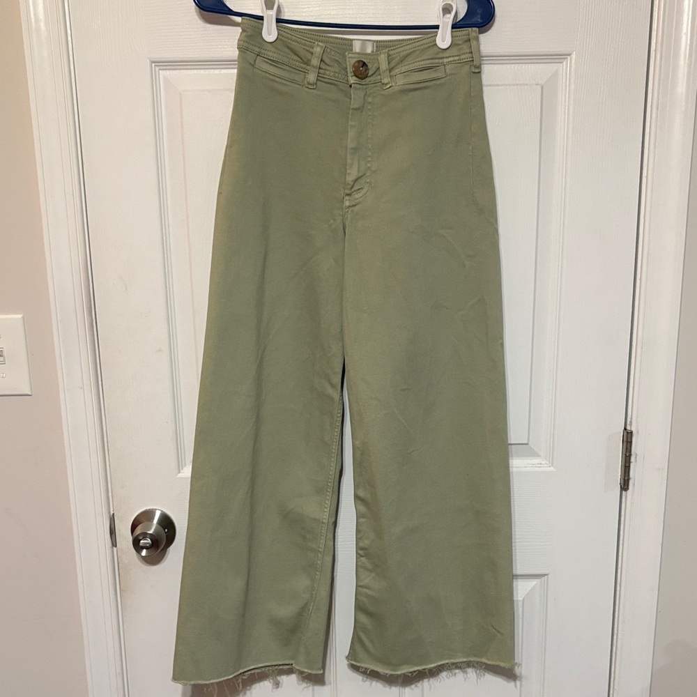 Maeve Light Green Pants